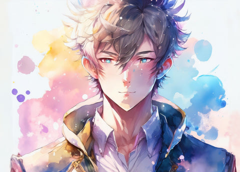 Anime Man Wall Art
