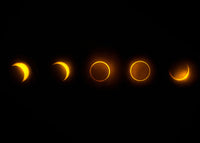 Annular Solar Eclipse - Brazil 2023 Wall Art