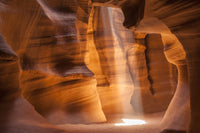 Antelope Canyon Gorgeous Lightbeam Wall Art