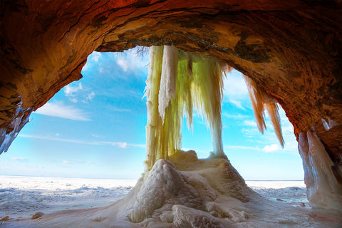 Apostle Islands Ice Caves Wall Art
