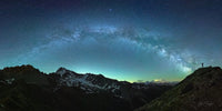 Arch Of The Milky Way Rochebrune Airglow Wall Art