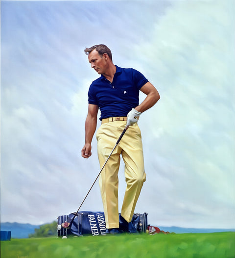 Arnold Palmer Portrait Wall Art