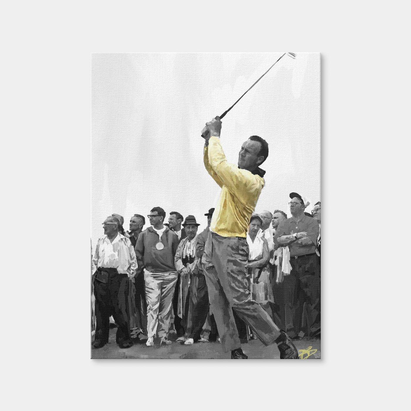 AUTO-MOCKUP WHITE | Arnold Palmer Tee Shot | 1 Piece | Gallery Wrap Canvas | group=3x4