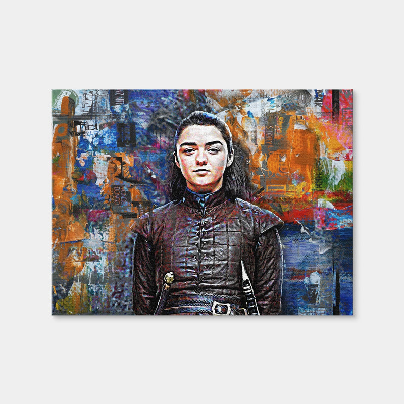 AUTO-MOCKUP WHITE | Arya Stark | 1 Piece | Gallery Wrap Canvas | group=4x3