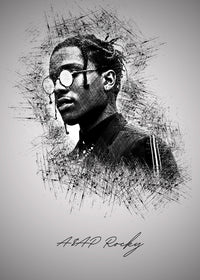 Asap Rocky Shades Wall Art