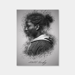 AUTO-MOCKUP WHITE | Asap Rocky Side | 1 Piece | Gallery Wrap Canvas | group=3x4