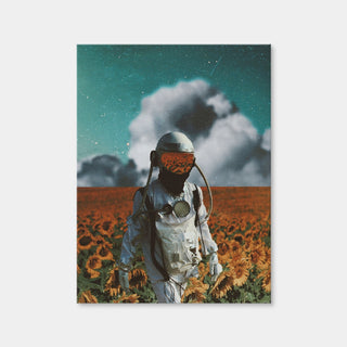 AUTO-MOCKUP WHITE | Astro Sun Flower | 1 Piece | Gallery Wrap Canvas | group=3x4