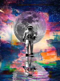 Astro sky canvas art Wall Art
