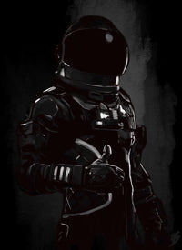 Astronaut Character Wall Art
