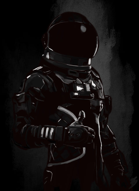 Astronaut Character Wall Art