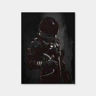 AUTO-MOCKUP WHITE | Astronaut Character | 1 Piece | Gallery Wrap Canvas | group=3x4
