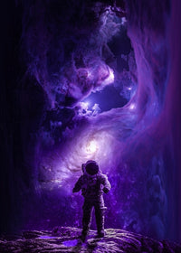 Astronaut Lost in Space Wall Art