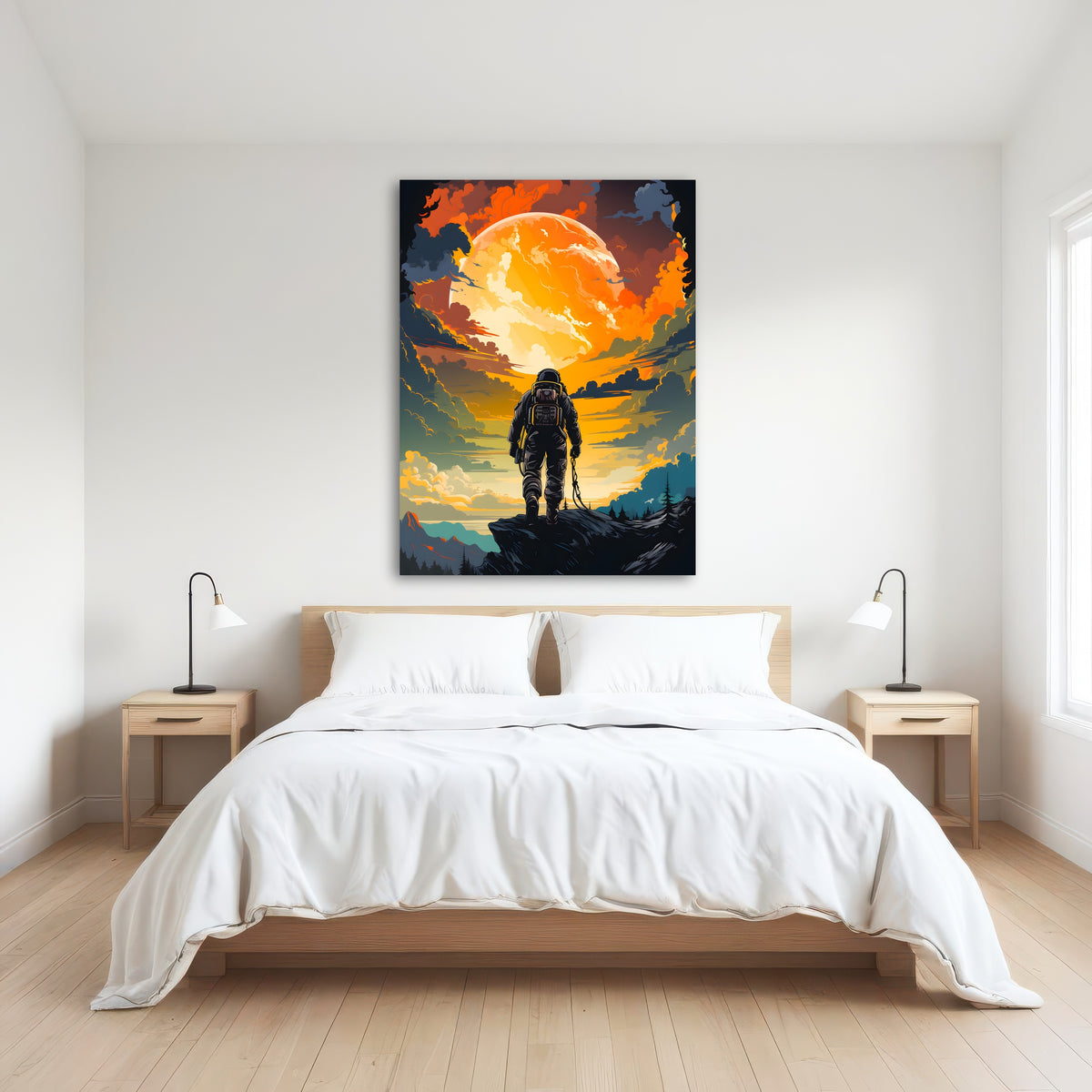 AUTO-MOCKUP ROOM | Astronaut in the Sun