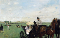 At the Races in the Countryside Wall Art