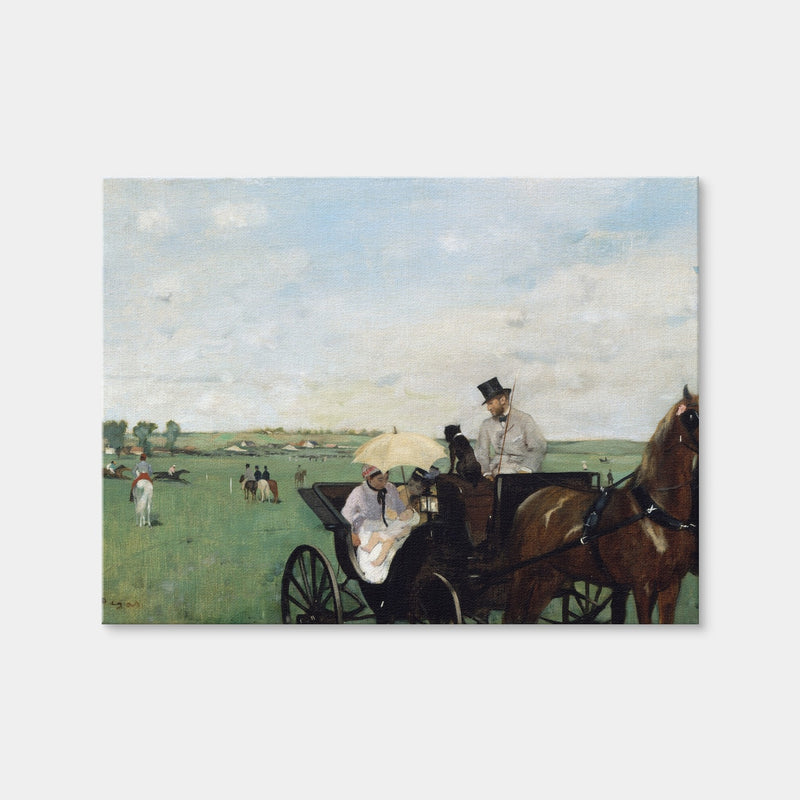 AUTO-MOCKUP WHITE | At the Races in the Countryside | 1 Piece | Gallery Wrap Canvas | group=4x3