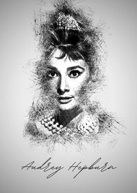 Audrey Hepburn Wall Art