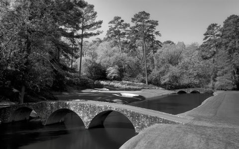 Augusta National Grayscale Wall Art