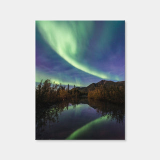 AUTO-MOCKUP WHITE | Aurora Reflections | 1 Piece | Gallery Wrap Canvas | group=3x4