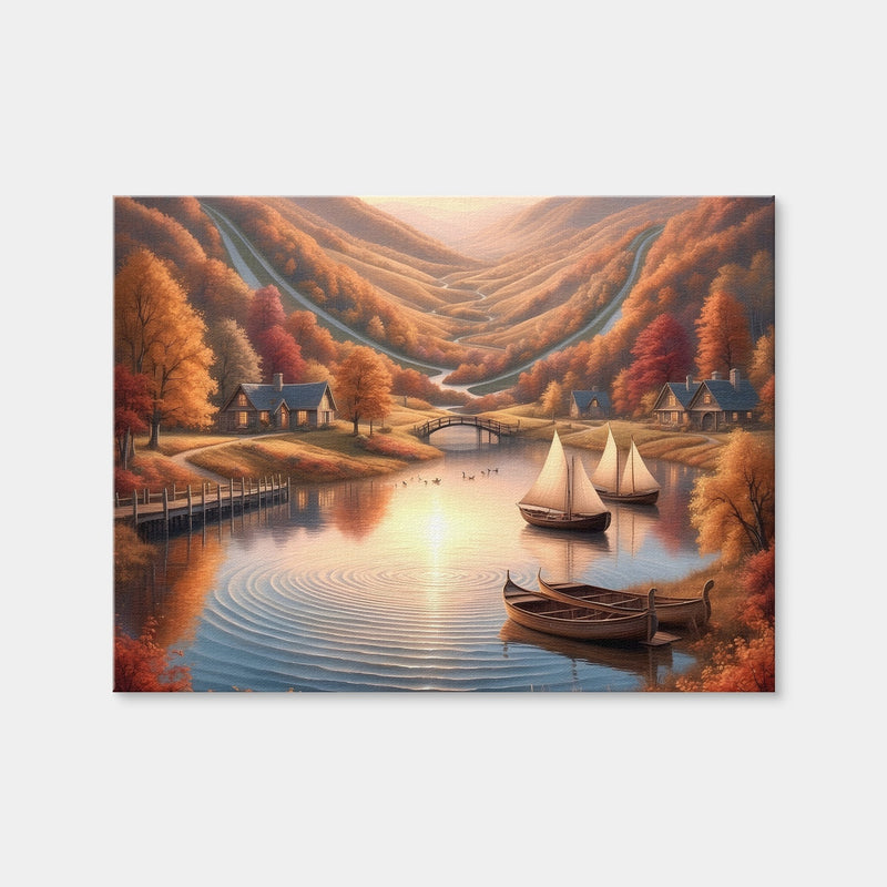 AUTO-MOCKUP WHITE | Autumn Voyage | 1 Piece | Gallery Wrap Canvas | group=4x3