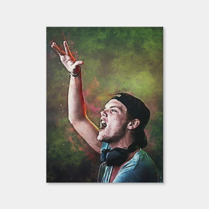 AUTO-MOCKUP WHITE | Avicii | 1 Piece | Gallery Wrap Canvas | group=3x4