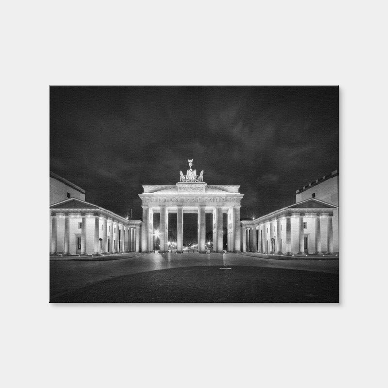 AUTO-MOCKUP WHITE | Berlin Brandenburg Gate | 1 Piece | Gallery Wrap Canvas | group=4x3