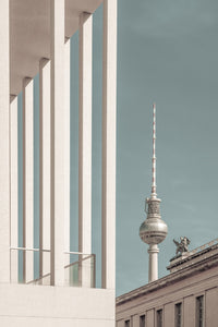 BERLIN Television Tower & Museum Island Wall Art