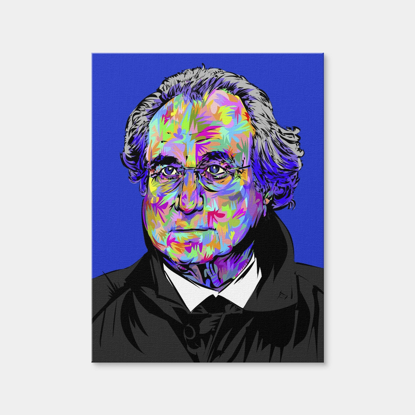 AUTO-MOCKUP WHITE | Bernie Madoff | 1 Piece | Gallery Wrap Canvas | group=3x4
