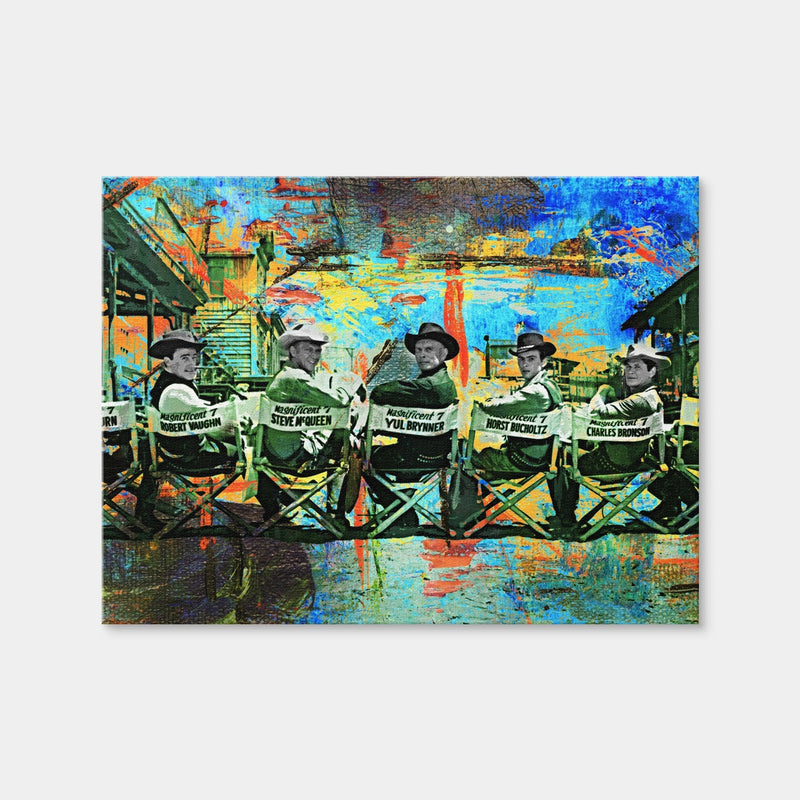 AUTO-MOCKUP WHITE | BTS Magnificent Seven | 1 Piece | Gallery Wrap Canvas | group=4x3