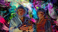 Back to the future Wall Art