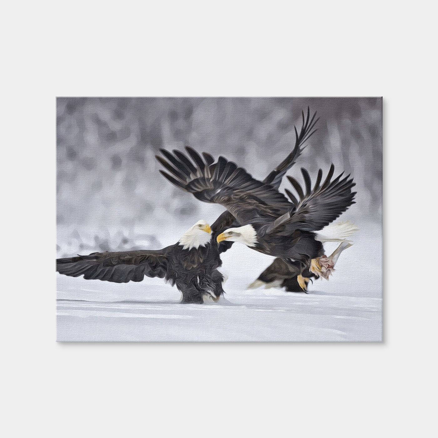 AUTO-MOCKUP WHITE | Bald Eagles | 1 Piece | Gallery Wrap Canvas | group=4x3