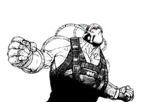 Bane Sketch Wall Art