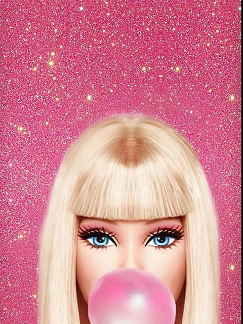 Barbie Bubble Wall Art