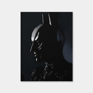 AUTO-MOCKUP WHITE | Batman In Silhouette | 1 Piece | Gallery Wrap Canvas | group=3x4