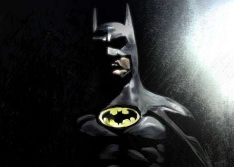 Batman In The Light Wall Art