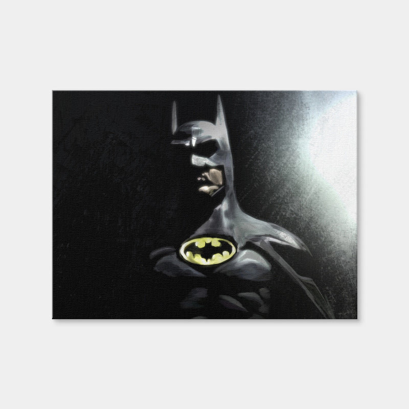 AUTO-MOCKUP WHITE | Batman In The Light | 1 Piece | Gallery Wrap Canvas | group=4x3