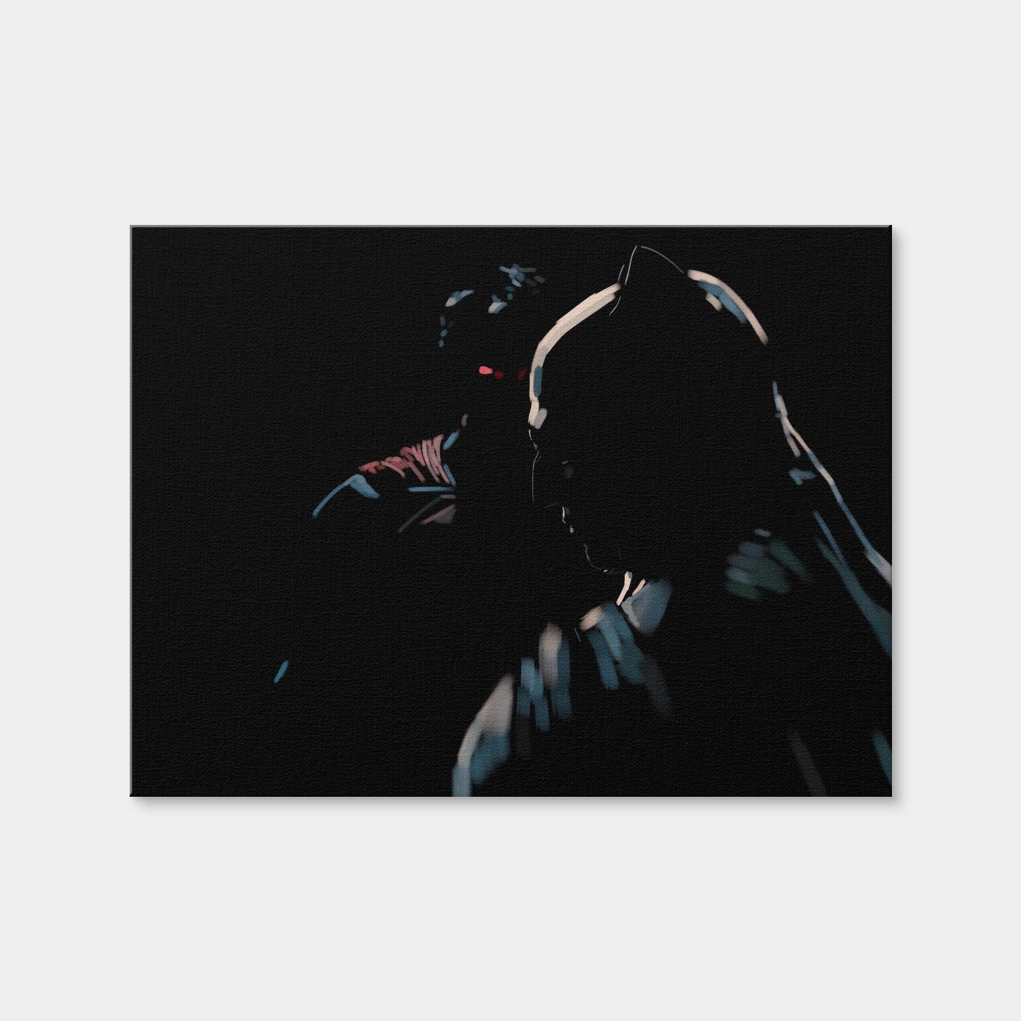 AUTO-MOCKUP WHITE | Batman Vs Superman | 1 Piece | Gallery Wrap Canvas | group=4x3