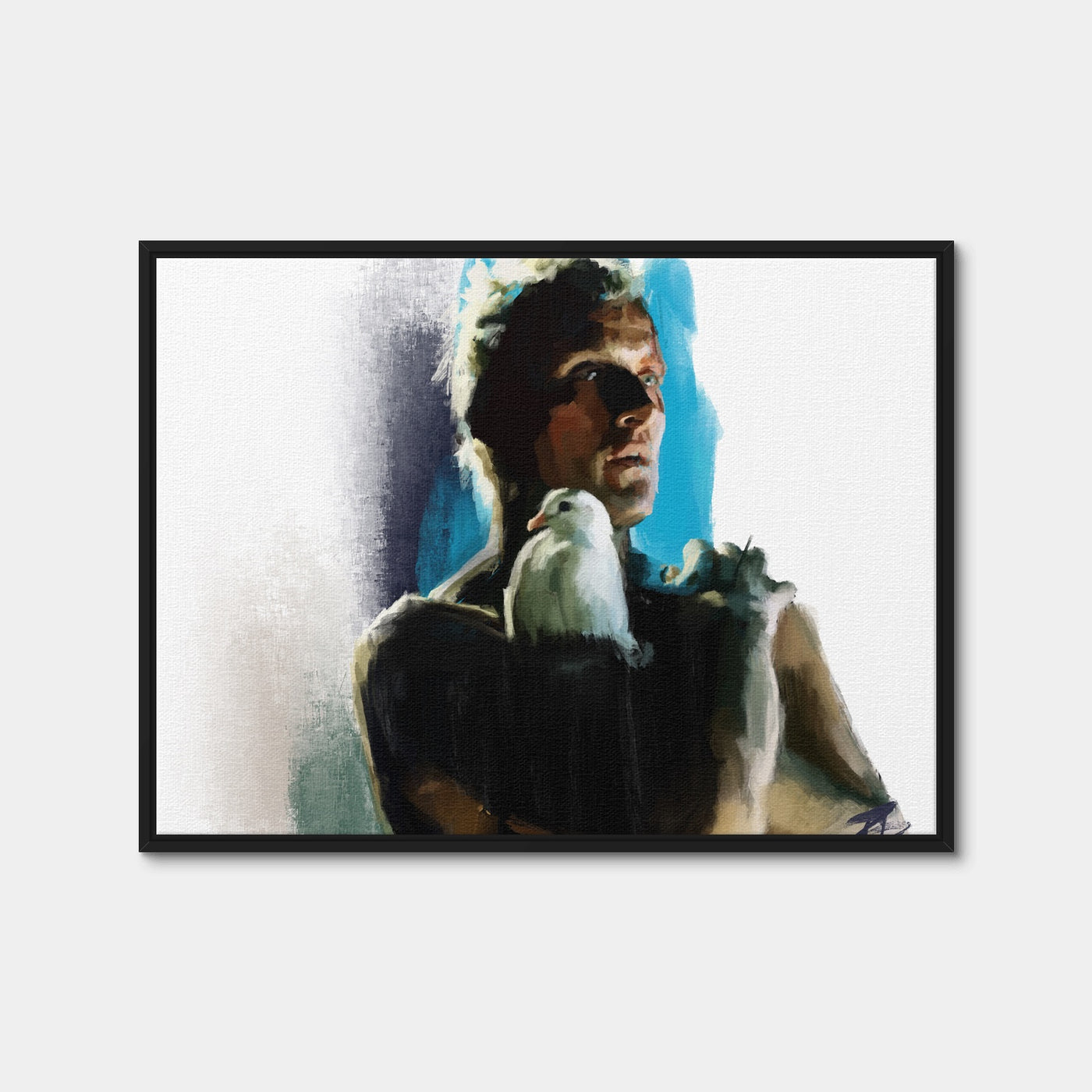 AUTO-MOCKUP WHITE | Batty & Bird | 1 Piece | Black Framed Canvas | group=4x3