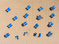 Beach Goers Wall Art
