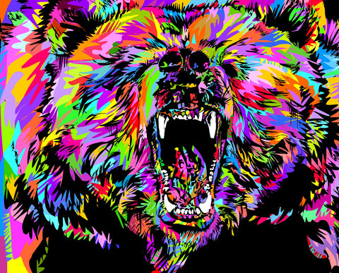 Bear Drome Wall Art