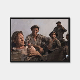 AUTO-MOCKUP WHITE | Beer on the Roof of Shawshank | 1 Piece | Black Framed Canvas | group=4x3