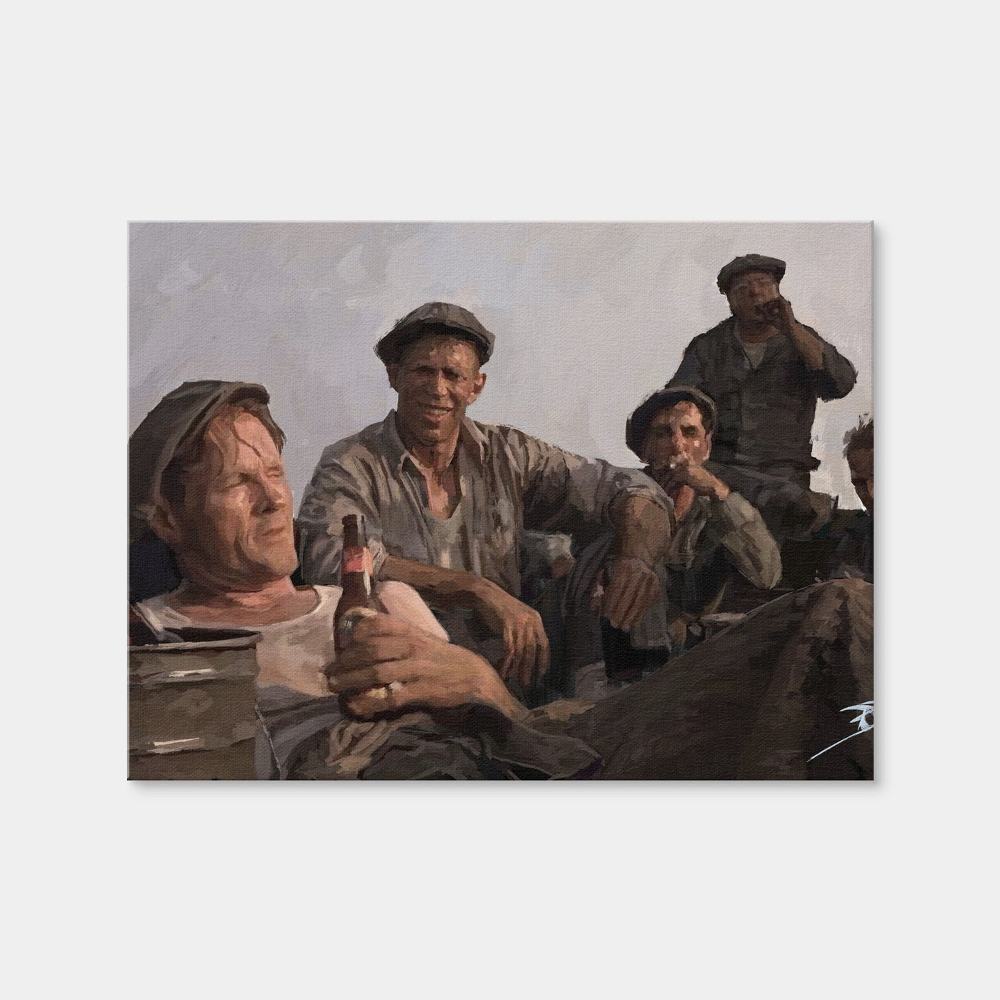 AUTO-MOCKUP WHITE | Beer on the Roof of Shawshank | 1 Piece | Gallery Wrap Canvas | group=4x3