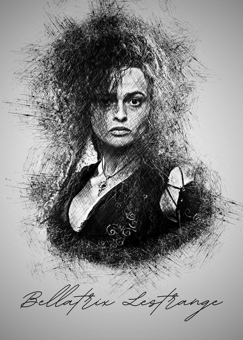 Bellatrix Lestrange Wall Art