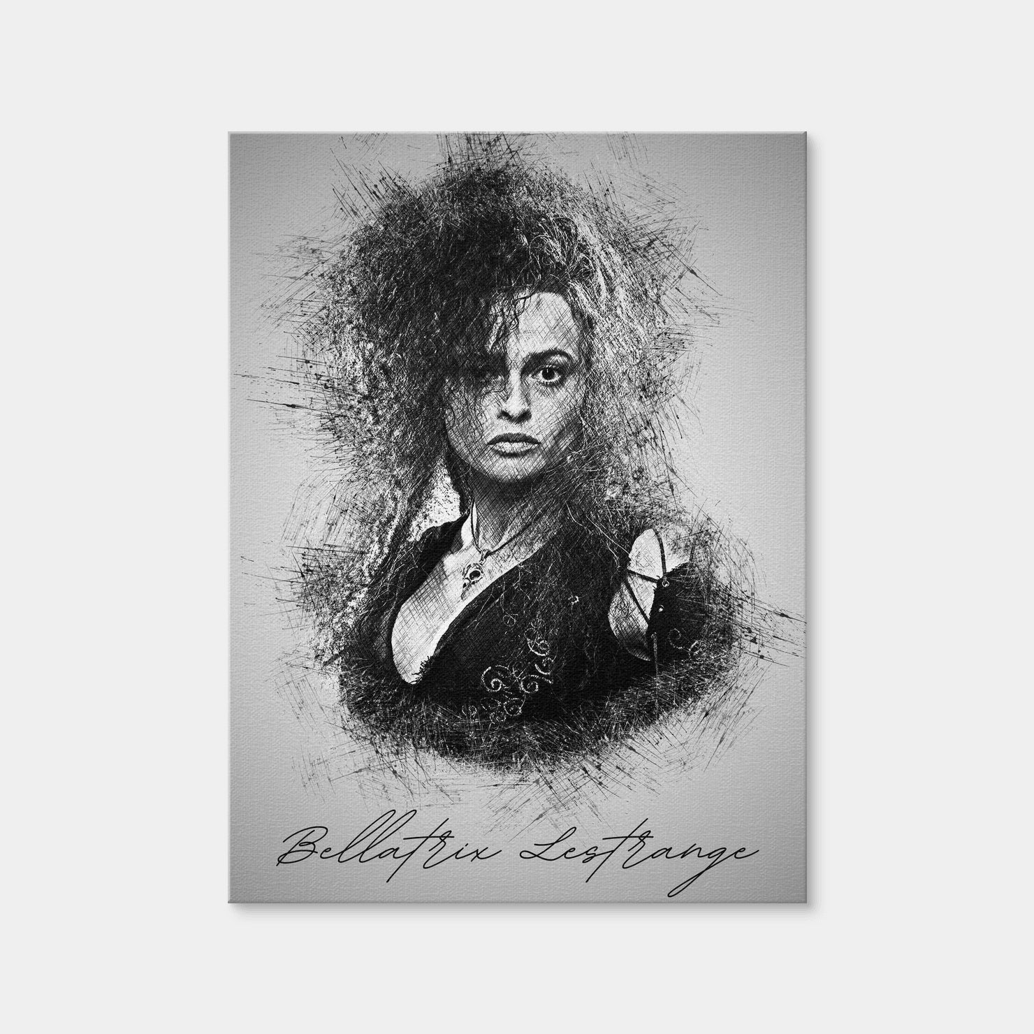 AUTO-MOCKUP WHITE | Bellatrix Lestrange | 1 Piece | Gallery Wrap Canvas | group=3x4