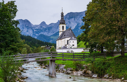 Berchtesgaden Germany Church Wall Art