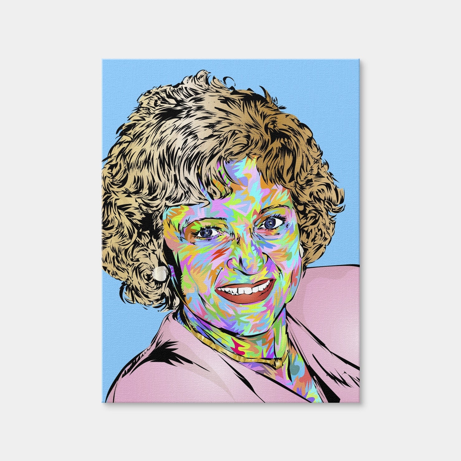 AUTO-MOCKUP WHITE | Betty White | 1 Piece | Gallery Wrap Canvas | group=3x4