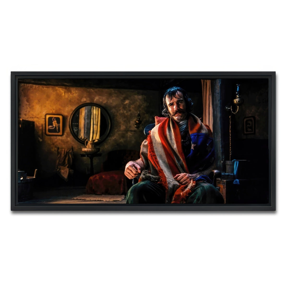 AUTO-MOCKUP WHITE | Bill The Butcher | 1 Piece | Black Framed Canvas | group=2x1
