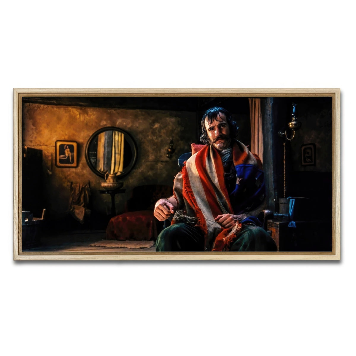 AUTO-MOCKUP WHITE | Bill The Butcher | 1 Piece | Natural Framed Canvas | group=2x1