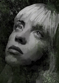 Billie Eillish Shadows Wall Art