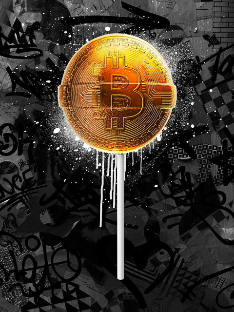 Bitpop design Wall Art