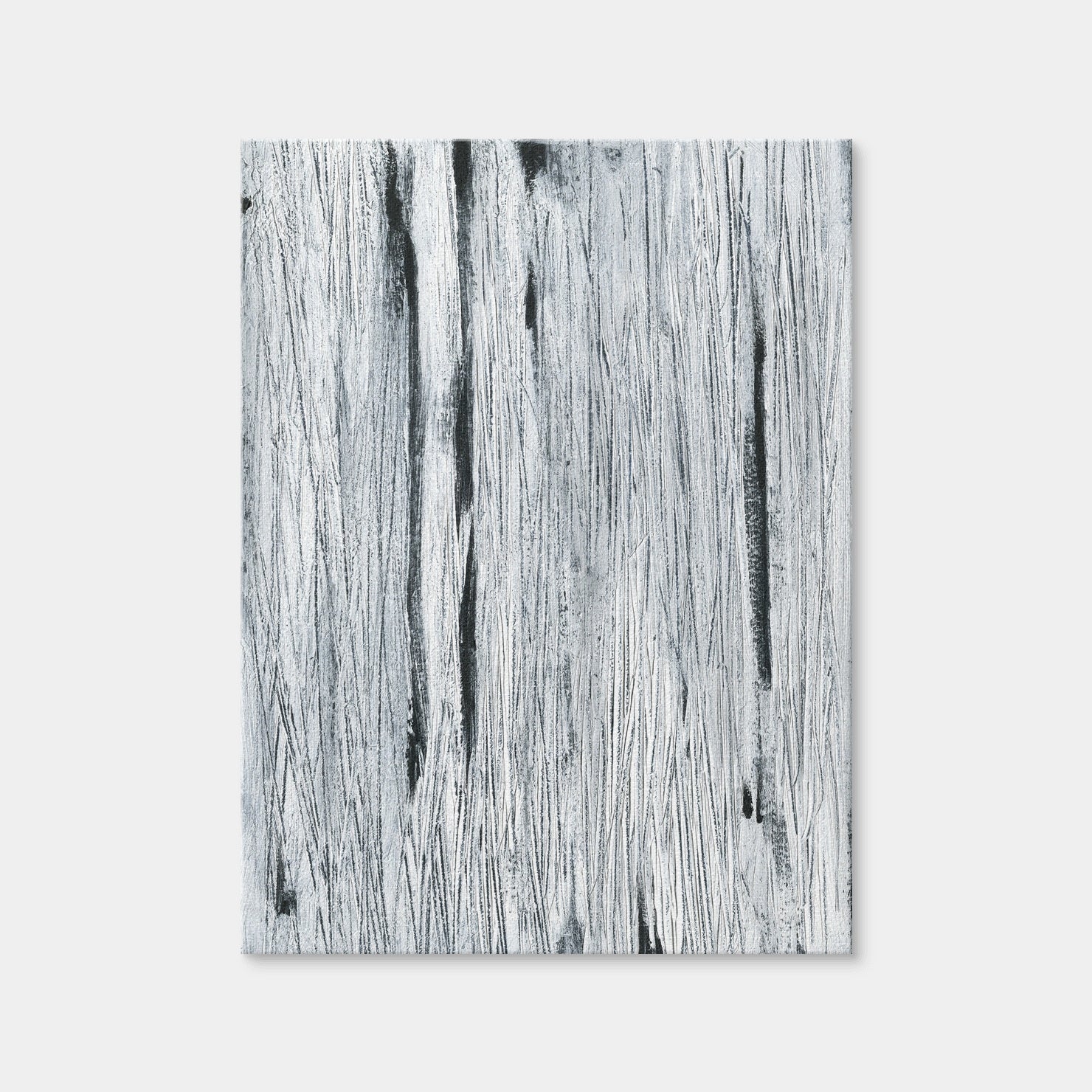 AUTO-MOCKUP WHITE | Black Lines Abstract | 1 Piece | Gallery Wrap Canvas | group=3x4